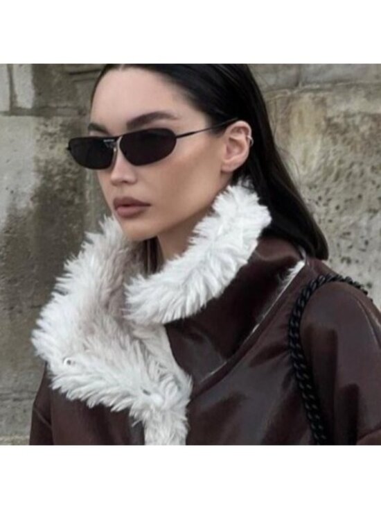 Balenciaga BB0245S 002 Sunglasses Silver Geometric Frame, Silver Mirror Lenses Balenciaga BB0245S 002 Silver/Silver Mirror 64-15-135  main image 3